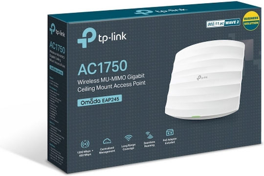 TP-LINK EAP245 v3 Access Point Wi‑Fi 5 Dual Band (2.4 & 5GHz)