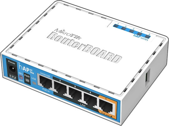 MikroTik hap ac Lite Access Point Wi‑Fi 5 Dual Band (2.4 & 5GHz)
