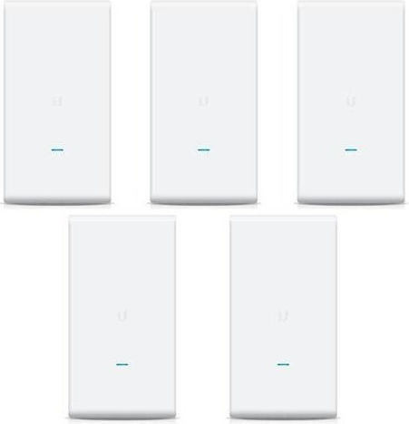 Ubiquiti UniFi AC Mesh Pro Access Point Wi‑Fi 5 Dual Band (2.4 & 5GHz) για Εξωτερική Τοποθέτηση σε Πενταπλό Kit