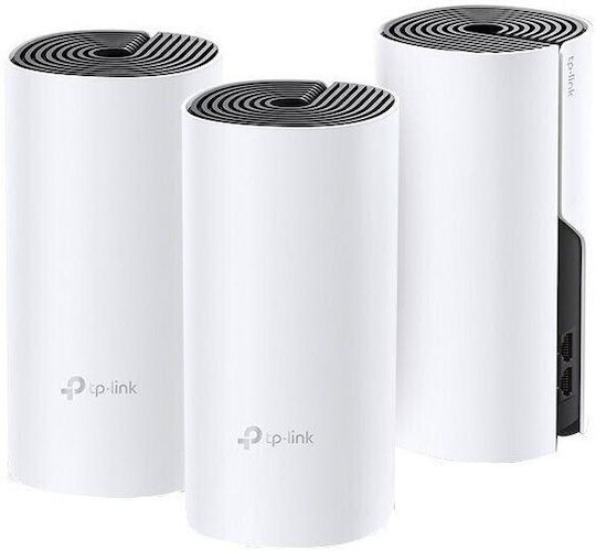 TP-LINK Deco P9 v1 Access Point με Mesh Wi‑Fi 5 Dual Band (2.4 & 5GHz) Τριπλό Kit