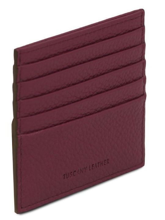Men's Wallet Cards Burgundy