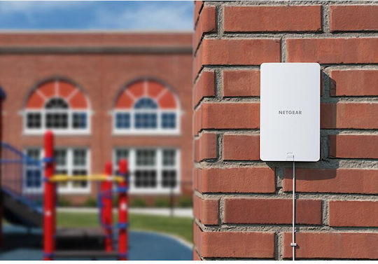 NetGear WAX610Y WiFi-Mesh-Netzwerk Zugangspunkt Wi‑Fi 6 Dualband (2,4 & 5 GHz) für Draußen Platzierung