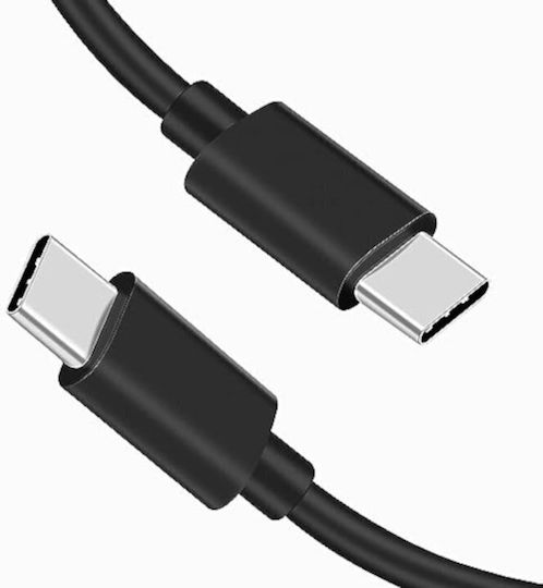 Cabluri Power Data Smartphone USB Type-C M La USB Type-C M Ambalaj Pungă PVC 1m Negru "spdc-typec-typec-pvc-bk-1.0" Green Stamp 0.08 Lei