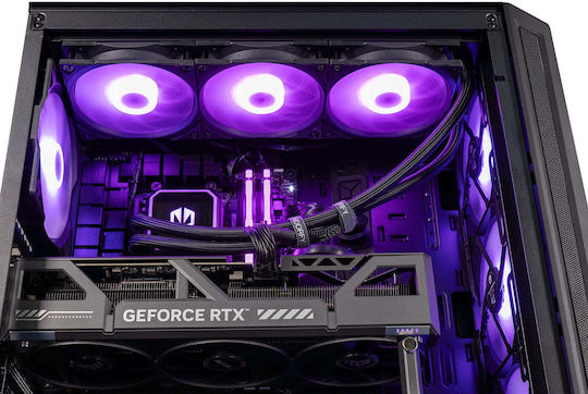 Actina Гейминг Настолен компютър (Ryzen 7-9800X3D/32GB DDR4/2.0TB SSD/GeForce RTX 5090/W11 Home)