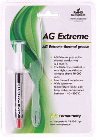 Termopasty AG Extreme Thermal Paste 3gr