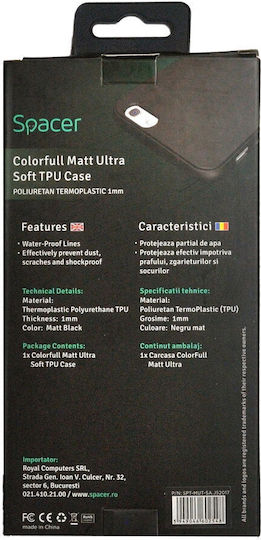 Spacer Hua Spacer Colorfull Matt Ultra Samsung Galaxy J5 2017 Negru
