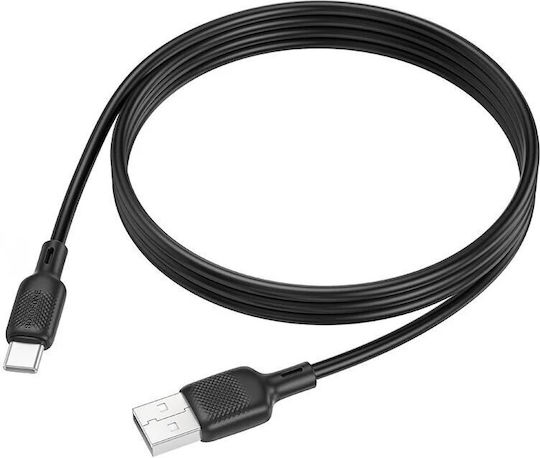 Borofone USB-C to Lightning Cable 18W Μαύρο 2m