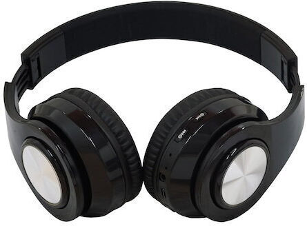 Crystal Audio BT-02 Wireless / Wired On Ear Headphones with 8 hours of Operation Black