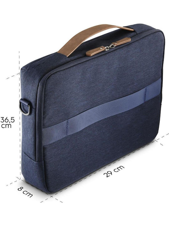 Hama Casual Laptop Bag Up To 14.1 Inches 35.81 Cm Polyester Tablet Pocket Blue