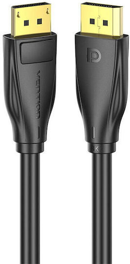 Vention Кабел DisplayPort мъжки - DisplayPort мъжки 5м Черен HCDBJ