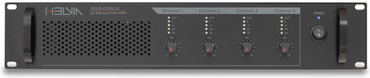 Helvia 4350CA Power Amplifier PA 4 Channels 350W 100V HVA00014