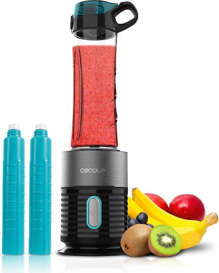Cecotec Power Titanium Μπλέντερ με Πλαστική Κανάτα 650 ml 650W Inox
