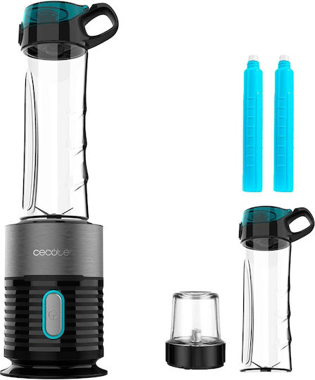 Cecotec Power Titanium Μπλέντερ με Πλαστική Κανάτα 650 ml 650W Inox