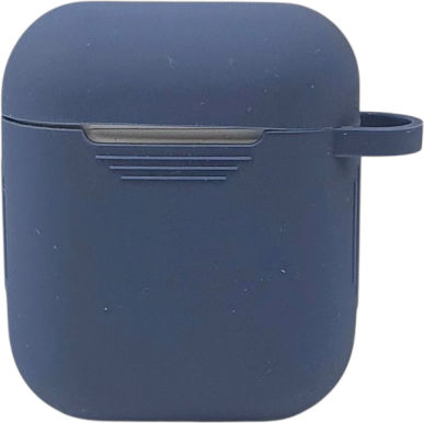 Naxius Case Case Silicone in Blue color for Apple AirPods 1 / AirPods 2