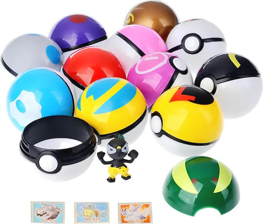 Jucărie Miniatură Pokemon Multicolor