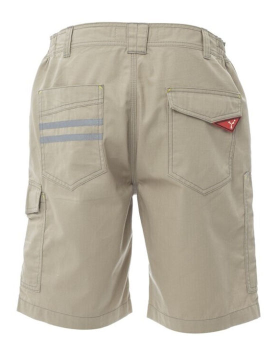 Payper Caracas Work Shorts Beige made of Cotton