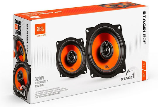 JBL Set Auto-Lautsprecher STAGE1 52F 5" mit 40W RMS (2 Weg)