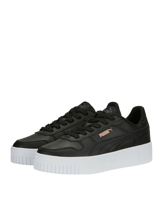 PUMA Carina Flatforms Sneakers Μαύρα