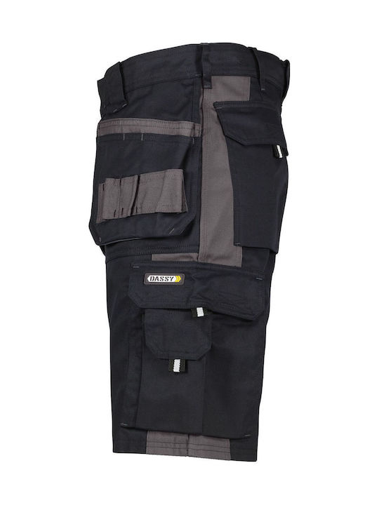 Dassy Workwear Работен Бермуда Черна