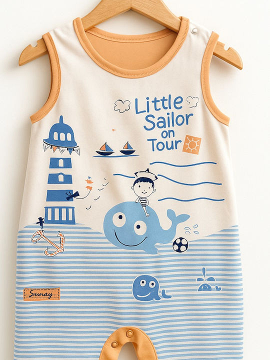 Beboulino Little Sailor Φορμάκι Λευκό