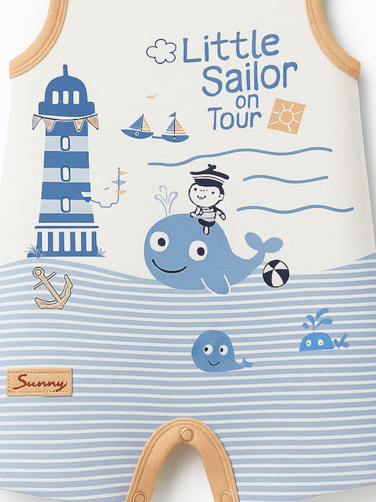 Beboulino Little Sailor Φορμάκι Λευκό