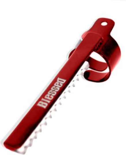 Бръснач За Коса Blessed Червен Finger Razor 09173/60