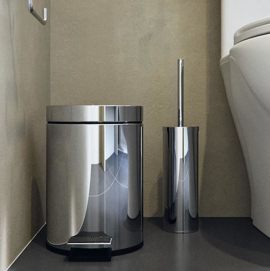 Sanco A3-90518 Inox Badezimmer Toilettenbürste Silber