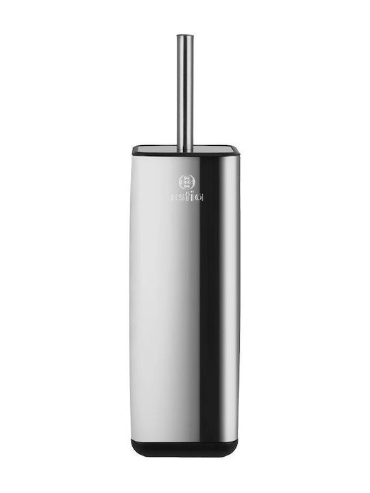 Estia Cubic Inox Toilet Brush Silver