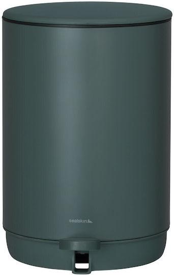 Geesa 800063-400 Metallic Bathroom Basket Soft Close 5lt Black