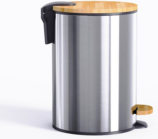 Marva 812021 Metalic Perie de toaletă 5lt Argintiu