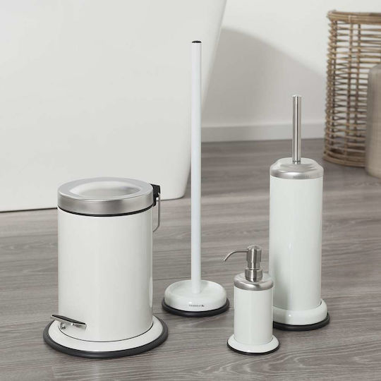 Sealskin Acero 361730510 Inox Toilet Brush White