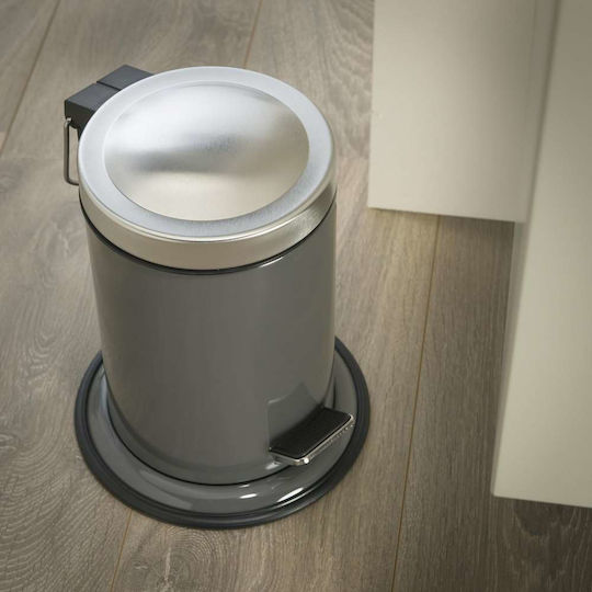 Sealskin Acero 361732414 Inox Bathroom Basket 3lt Gray