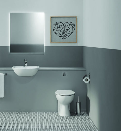 Ideal Standard Iom A9108MY Inox Badezimmer Toilettenbürste Silber
