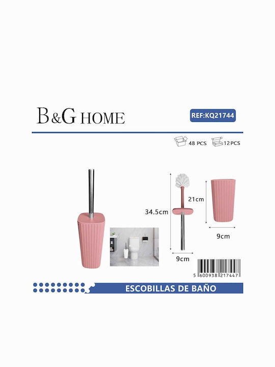 Plastic Toilet Brush Pink