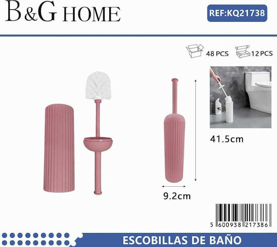 Plastic Coș de gunoi pentru baie Roz