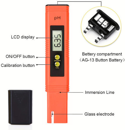 Olympus Digital PH Meter PH Tester Pool Aquarium Food Beverages Etc