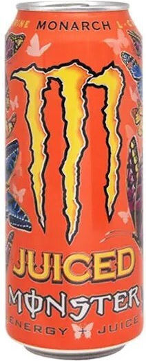 Monster Monarch Juiced Energy Drink with Carbonation in Box 500ml
