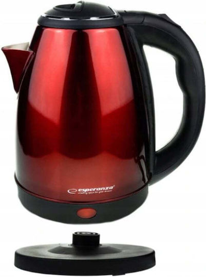 Esperanza Βραστήρας 1.8lt 1800W Κόκκινος