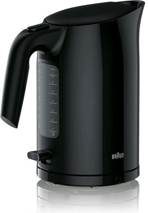 Braun Pureease Βραστήρας 1.7lt 2200W Μαύρος
