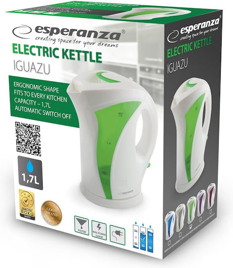Esperanza Reisekessel 1.7Es 2200W Grün