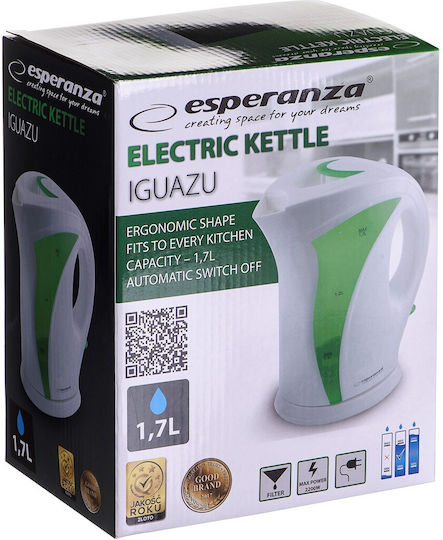Esperanza Reisekessel 1.7Es 2200W Grün