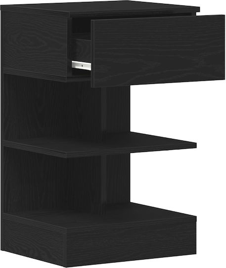 Nachttisch Black oak 40x35x65cm