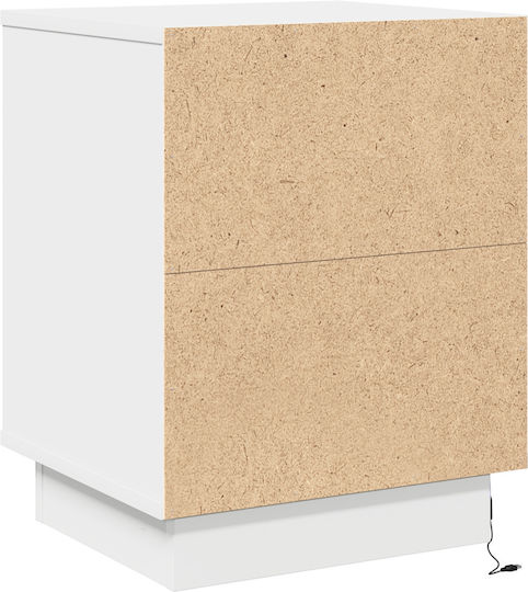 Комод Дървен Бял 39x34.5x50см