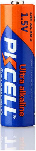Pkcell Ultra Alkaline Batteries AA 1.5V 24pcs
