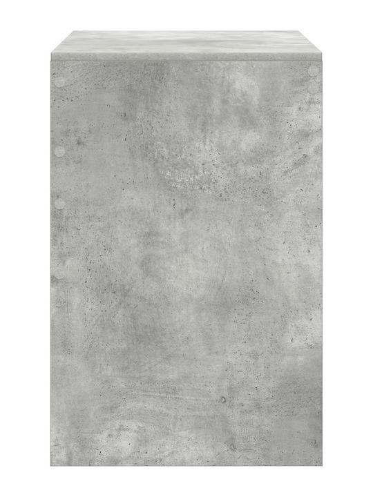 Desk Wooden Gray 80x50x76cm