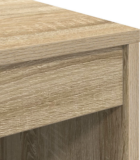 Computer Office Wooden Sonoma Oak 60x50x76cm