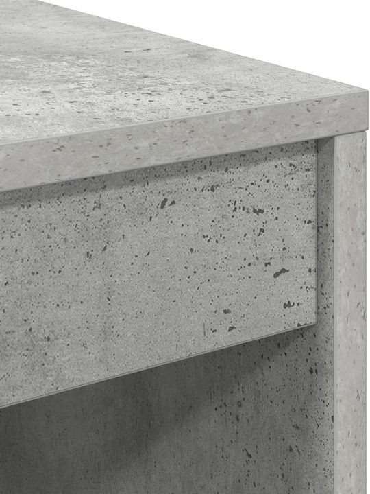 Computer Büro Holz Grey Concrete 70x40x76cm