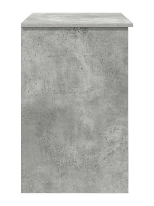 Дървено Сиво Бюро С Цимент 90x49.5x75см