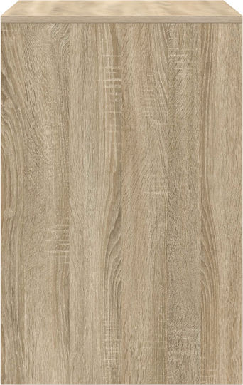 Computer Office Wooden Sonoma Oak 60x50x76cm