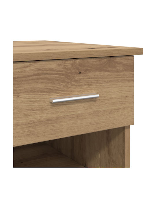 Birou din Lemn de Stejar 90x49.5x75cm